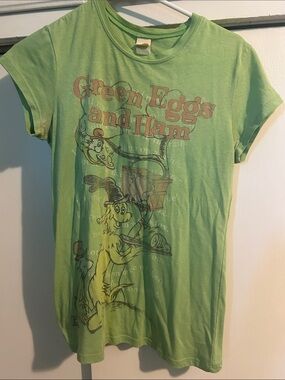 Green 'Green Eggs and Ham' women’s adult